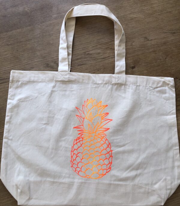 Moderne Tasche mit Ananas Print